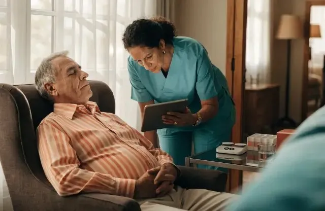Hospital-at-home care team